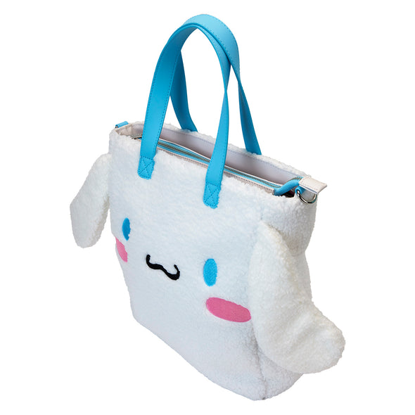 Loungefly Sanrio Cinnamoroll Sherpa Tote With Coin Purse