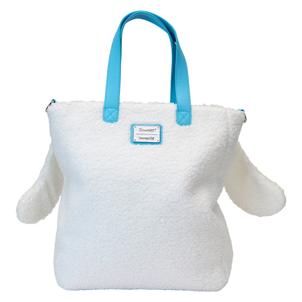 Loungefly Sanrio Cinnamoroll Sherpa Tote With Coin Purse