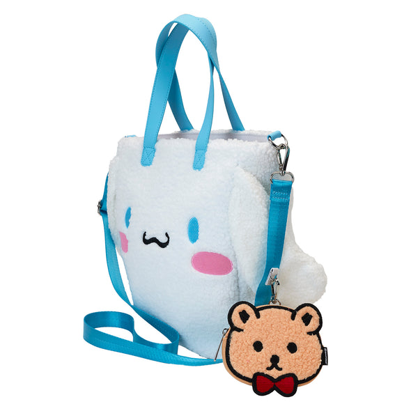 Loungefly Sanrio Cinnamoroll Sherpa Tote With Coin Purse