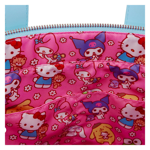Loungefly Sanrio Cinnamoroll Sherpa Tote With Coin Purse