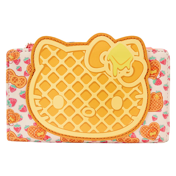 Loungefly Sanrio Hello Kitty Breakfast Waffle Flap Wallet