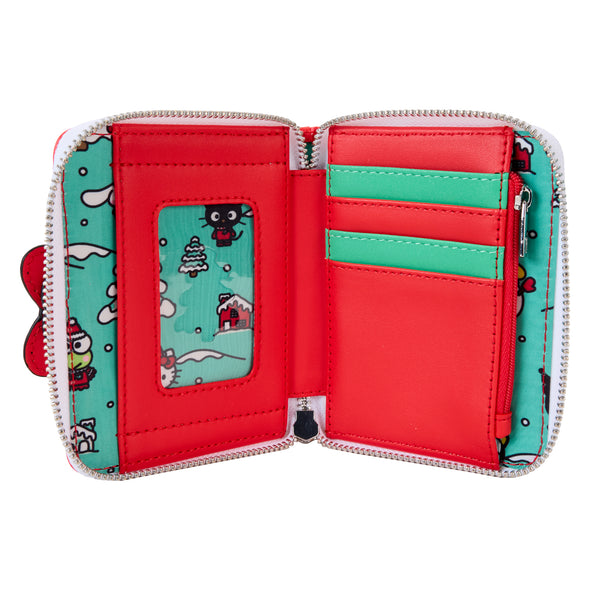 Loungefly Sanrio Winter Wonderland Zip Around Wallet