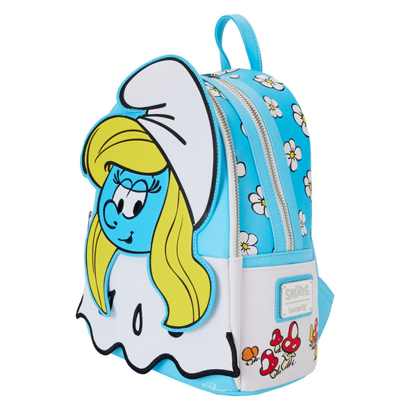 Loungefly Smurfs Smurfette Cosplay Mini Backpack
