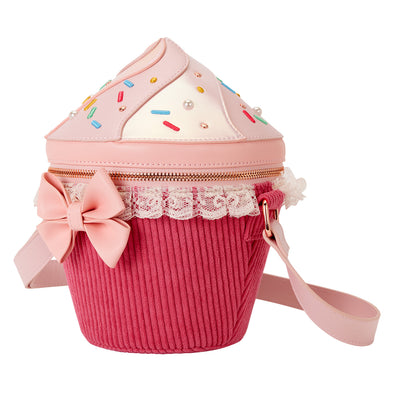 Loungefly Brand Figural Novelty Cupcake Crossbody Bag