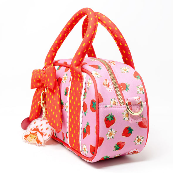 Whatever! Makes You Happy Strawberry Shortcake Duffelette Bag with Charm