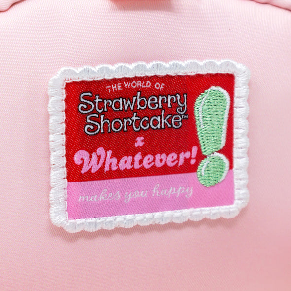 Whatever! Makes You Happy Strawberry Shortcake Custard Plush Coin Bag