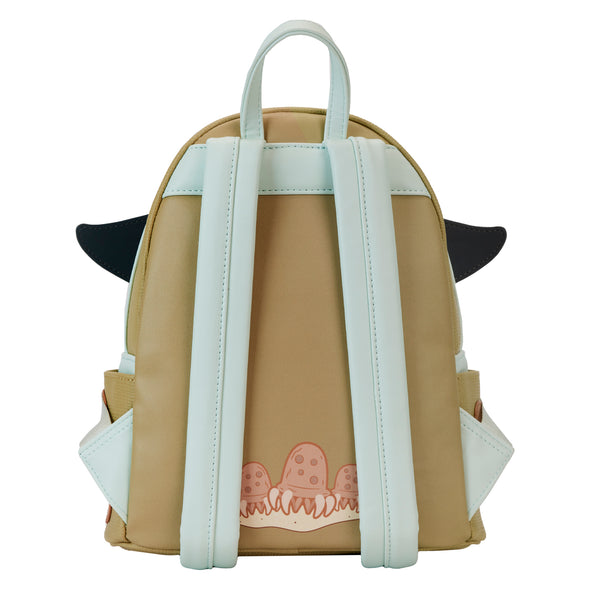 Loungefly Mandalorian Grogu and Crabbies Cosplay Mini Backpack