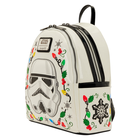 Loungefly Star Wars Stormtrooper Christmas Mini Backpack