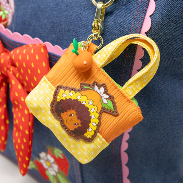 Whatever! Makes You Happy Strawberry Shortcake Besties Blind Box Mini Canvas Tote Bag Charms