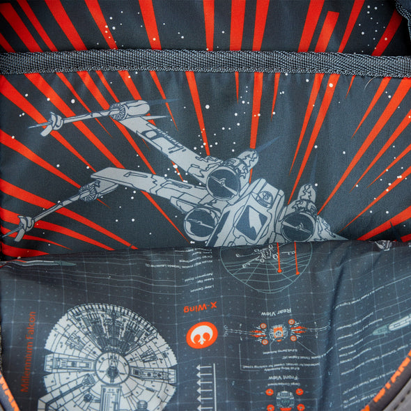Loungefly Collectiv Star Wars Rebel Alliance The Everyday Convertible Bag