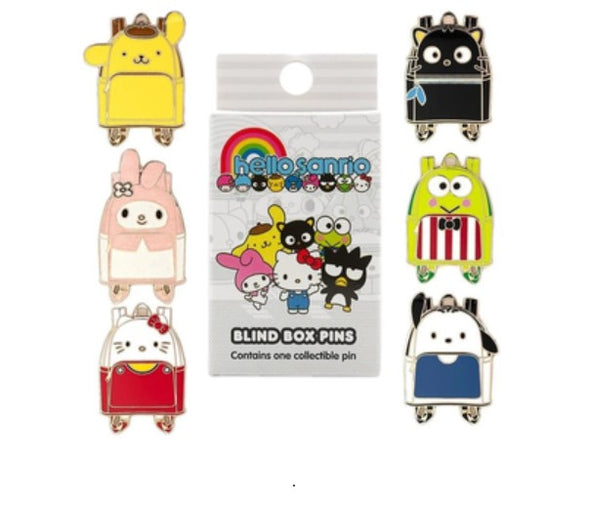 Loungefly Sanrio Mini Backpack Blind Box Enamel Pin