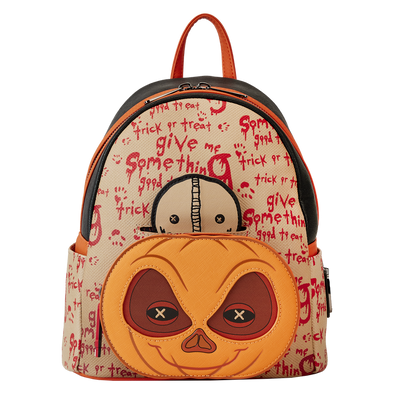 Loungefly Legendary Pictures Trick R Treat Pumpkin Cosplay Mini Backpack