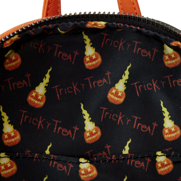 Loungefly Legendary Pictures Trick R Treat Pumpkin Cosplay Mini Backpack