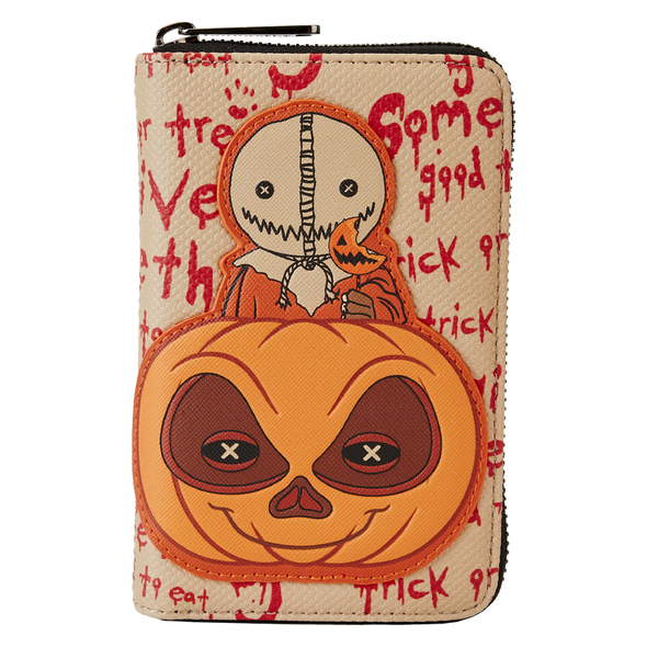 Loungefly Legendary Pictures Trick R Treat Sam Zip Around Wallet