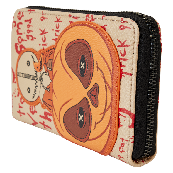 Loungefly Legendary Pictures Trick R Treat Sam Zip Around Wallet