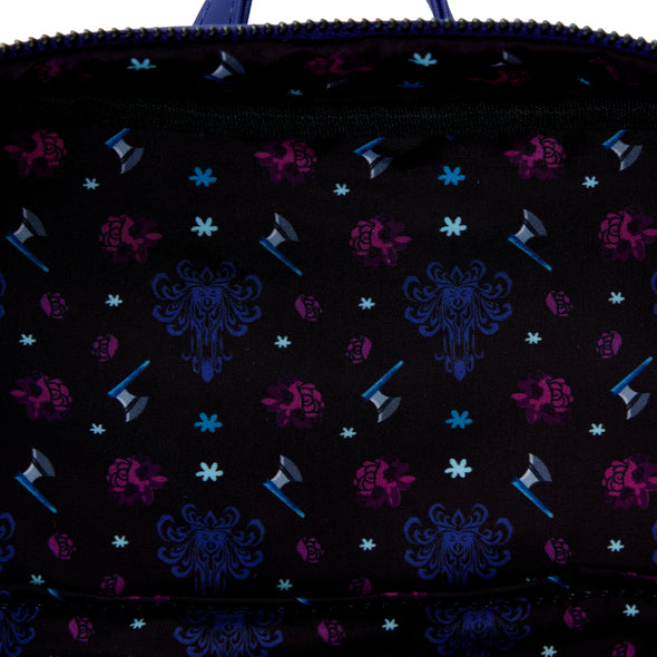 Loungefly Disney Haunted Mansion Black Widow Bride Lenticular Mini Backpack