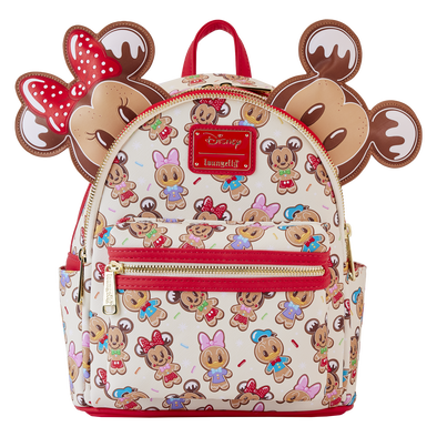 Loungefly Disney Mickey and Friends Gingerbread Cookie AOP Earholder