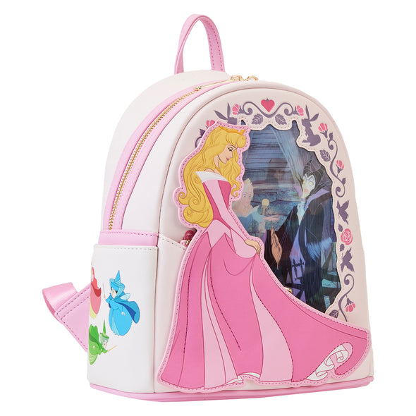 Loungefly Disney Sleeping Beauty Princess Lenticular Series Mini Backpack