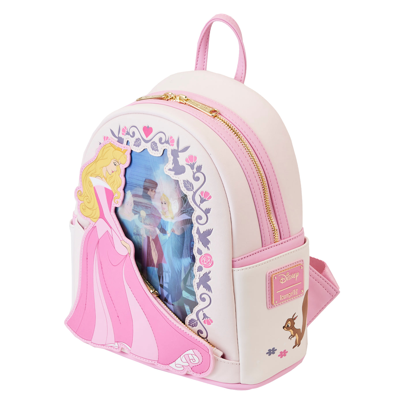 Disney Loungefly Mini Backpack Castle Series Sleeping Beauty