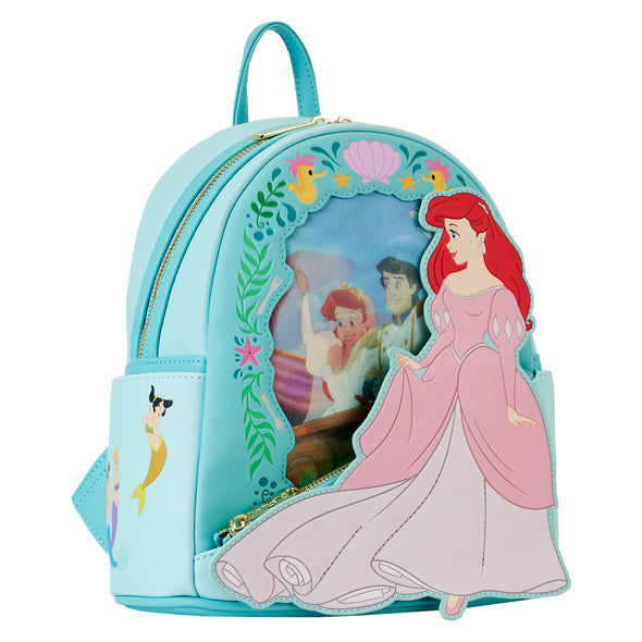 Loungefly Disney The Little Mermaid Princess Lenticular Mini Backpack