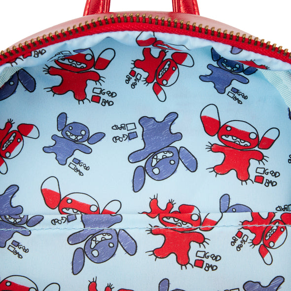 Loungefly Disney Stitch Devil Cosplay Mini Backpack