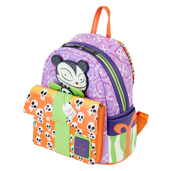 Loungefly Disney Nightmare Before Christmas Scary Teddy Present Mini Backpack