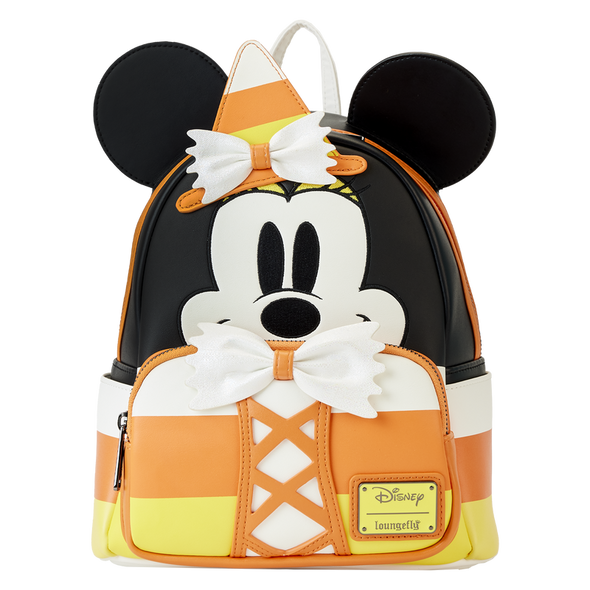 Loungefly Disney Candy Corn Minnie Cosplay Mini Backpack