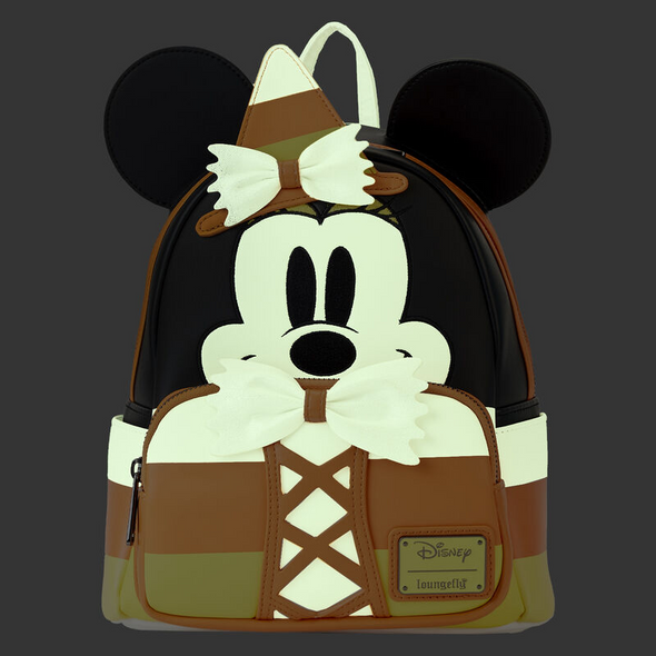 Loungefly Disney Candy Corn Minnie Cosplay Mini Backpack