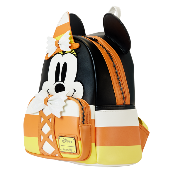 Loungefly Disney Candy Corn Minnie Cosplay Mini Backpack