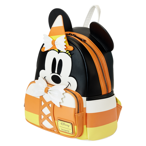 Loungefly Disney Candy Corn Minnie Cosplay Mini Backpack