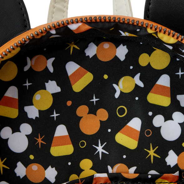 Loungefly Disney Candy Corn Minnie Cosplay Mini Backpack