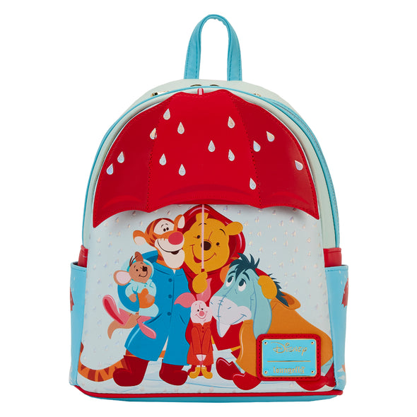 Loungefly Disney Winnie the Pooh and Friends Rainy Day Mini Backpack