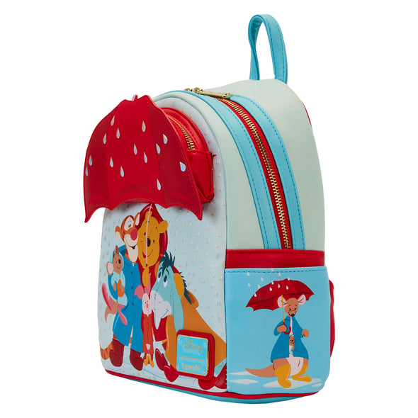Loungefly Disney Winnie the Pooh and Friends Rainy Day Mini Backpack