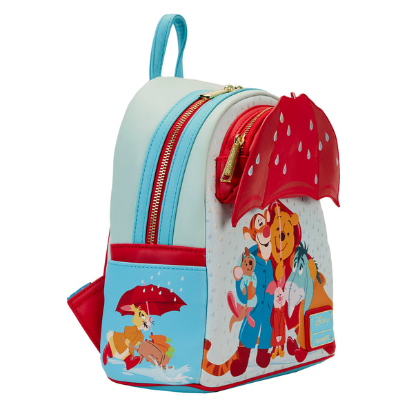 Loungefly Disney Winnie the Pooh and Friends Rainy Day Mini Backpack