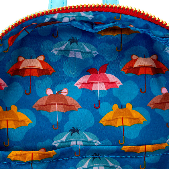 Loungefly Disney Winnie the Pooh and Friends Rainy Day Mini Backpack