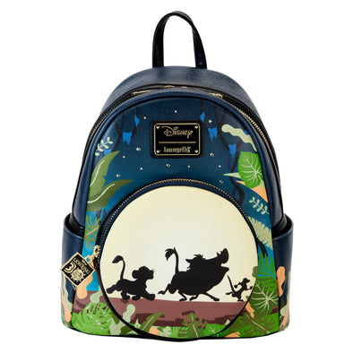 Loungefly Disney Lion King 30th Anniversary Hakuna Matata Silhouette Mini Backpack