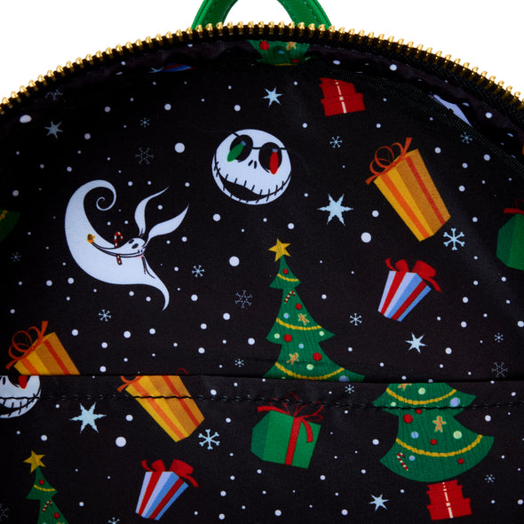 Loungefly Disney Nightmare Before Christmas Journey To Christmas Town Mini Backpack