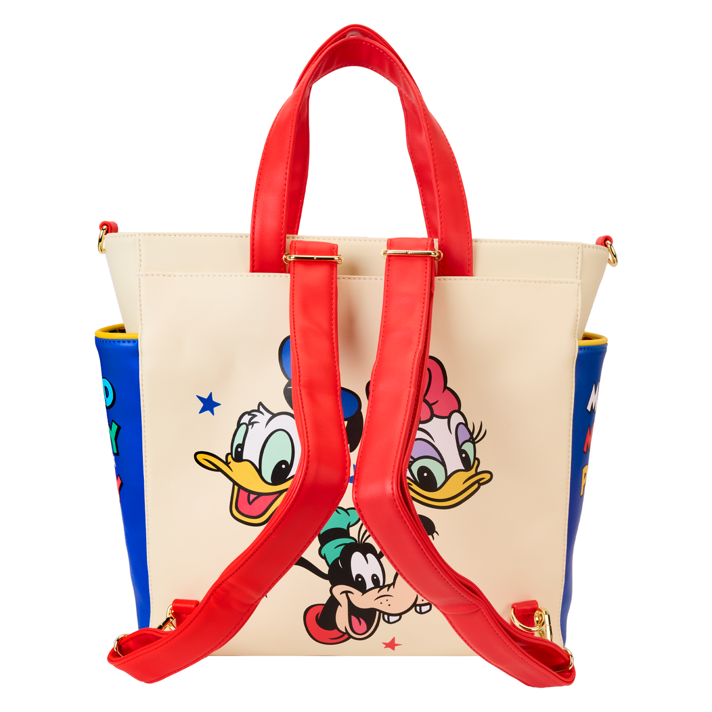 Loungefly Disney Mickey And Friends Convertible Tote Backpack Modern Pinup
