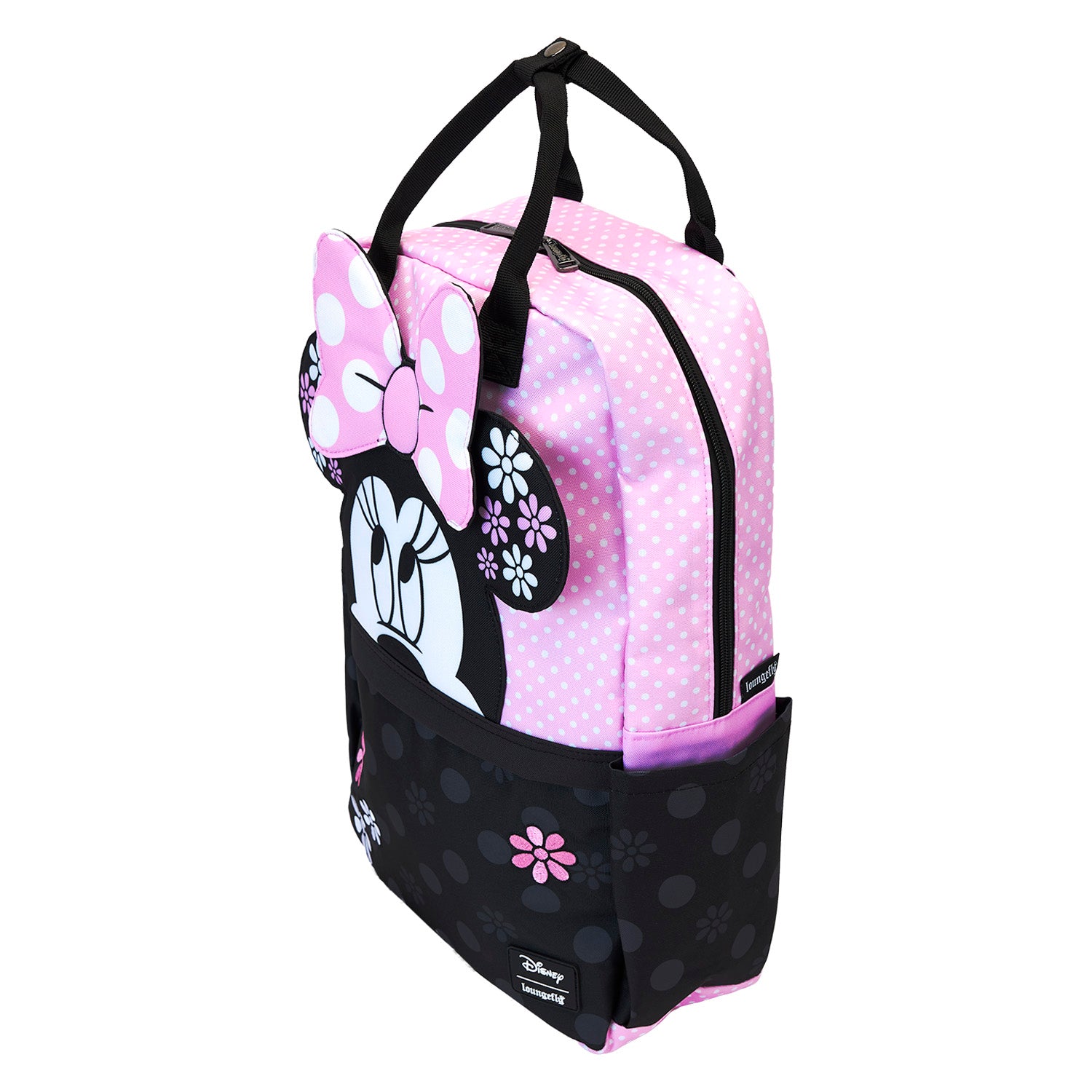 Loungefly Disney Minnie Floral Rock The Dots Nylon Full Size