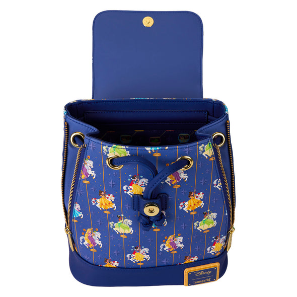 Loungefly Disney Princess Carousel Mini Backpack