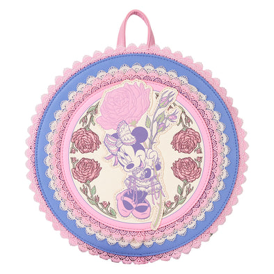 Loungefly Disney Minnie Floral and Lace Mini Backpack