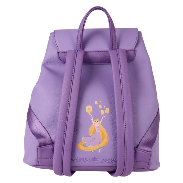 Loungefly Disney Rapunzel Flap Mini Backpack