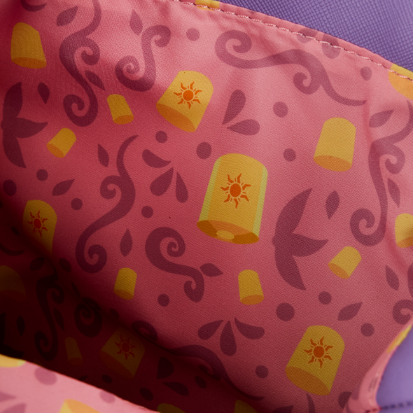 Loungefly Disney Rapunzel Flap Mini Backpack