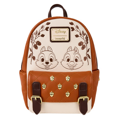 Loungefly Disney Chip and Dale Quilted Mini Backpack