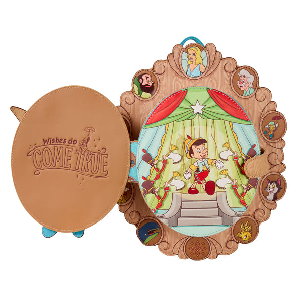 Loungefly Disney Pinocchio Cameo Mini Backpack