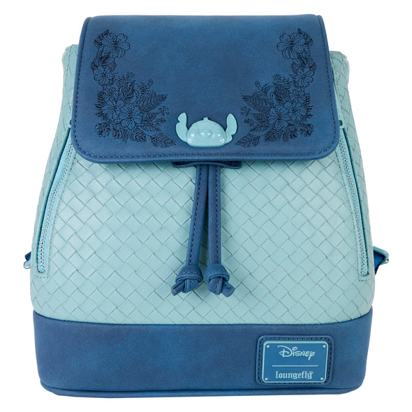 Loungefly Disney Stitch Quiet Fandom Mini Backpack