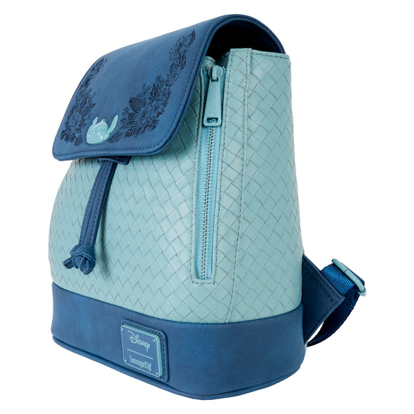 Loungefly Disney Stitch Quiet Fandom Mini Backpack