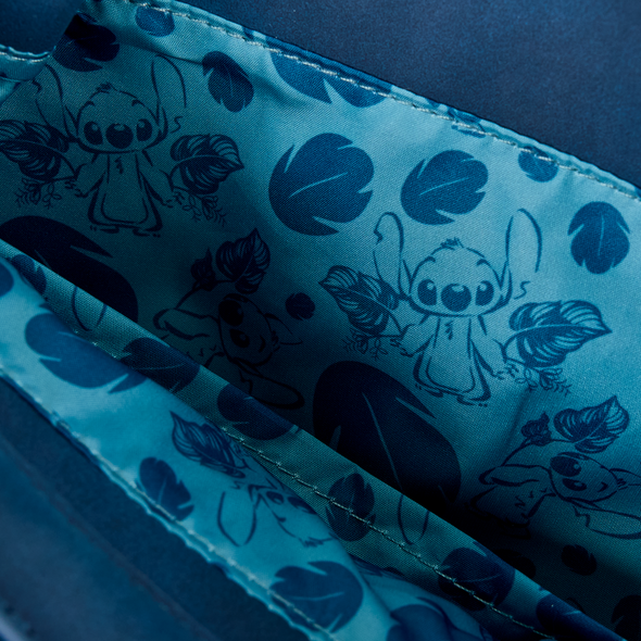 Loungefly Disney Stitch Quiet Fandom Mini Backpack