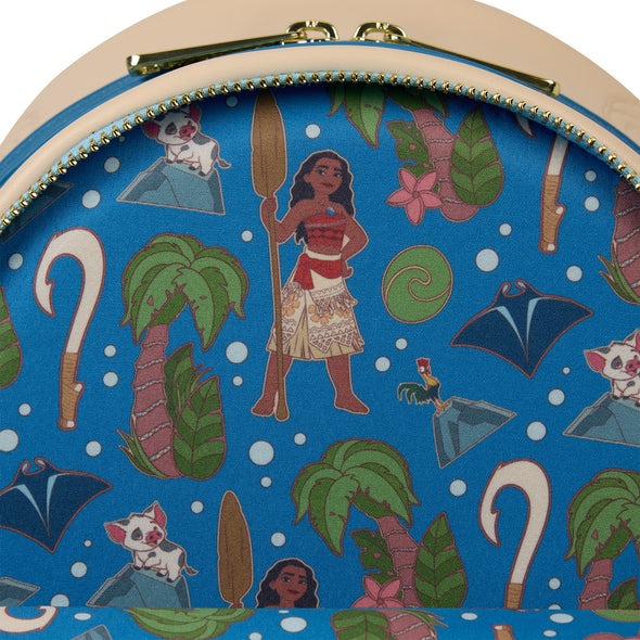 Loungefly Disney Moana Moving Palm Trees Mini Backpack