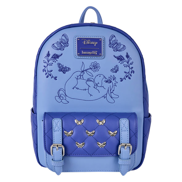 Loungefly Disney Winnie the Pooh Eeyore Quiet Fandom Embroidered Mini Backpack
